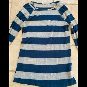 Womens Striped Sweater Medium